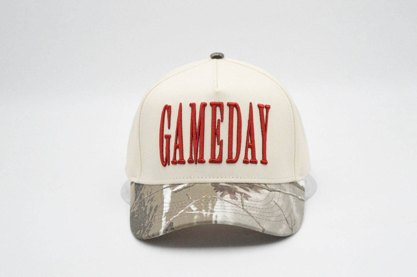 GAMEDAY Vintage Trucker Hat-Camo