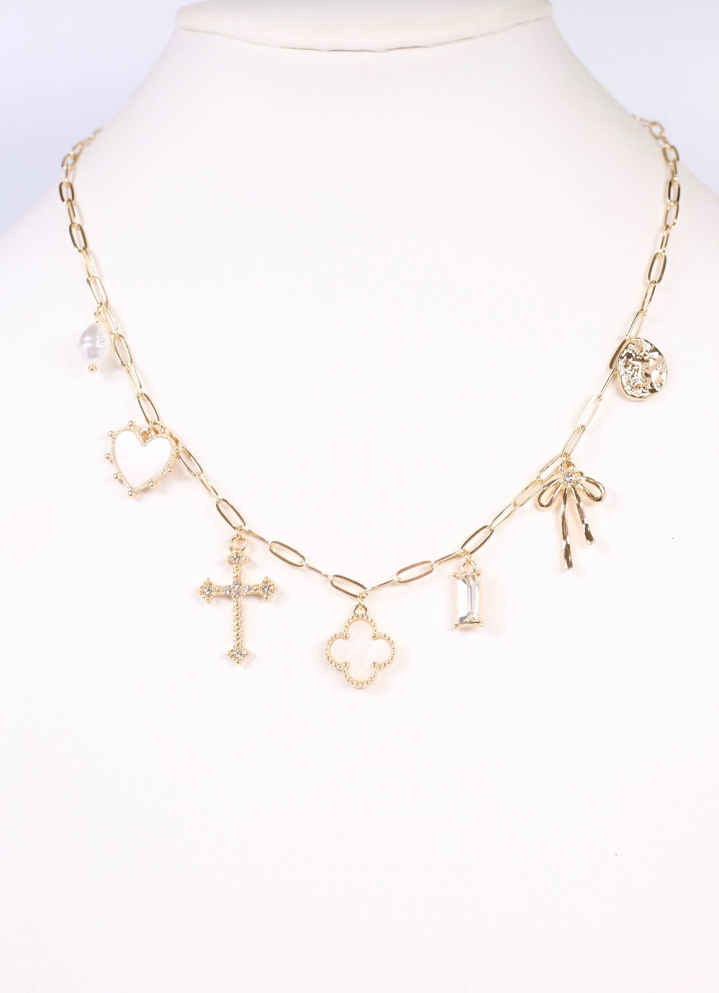 Ginifer Charm Necklace GOLD